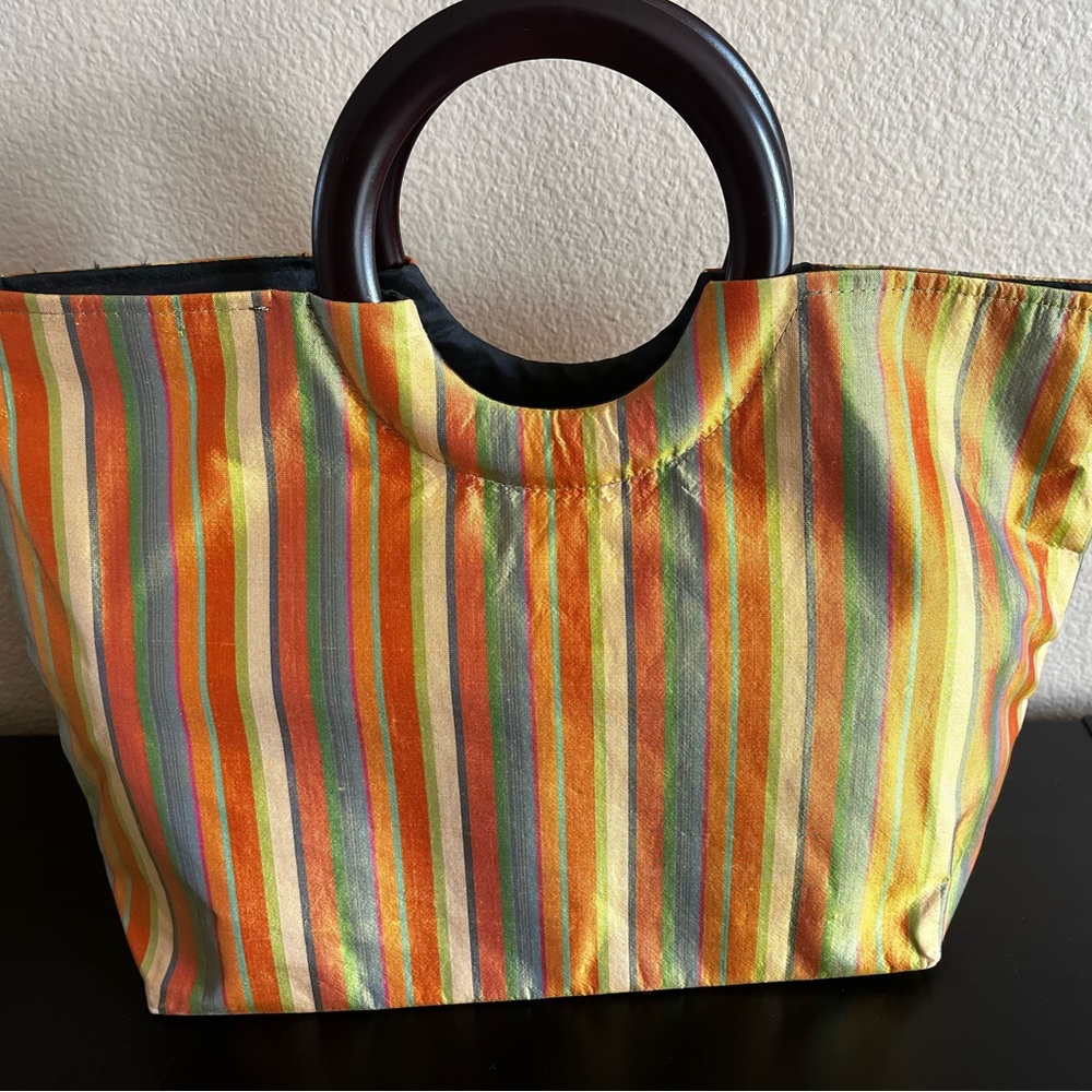 Beautiful raw silk bag